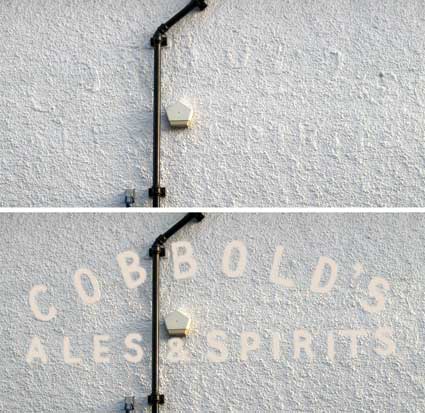 Ipswich Historic Lettering: Cobbolds 3
