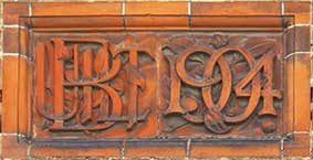 Ipswich Historic Lettering: Co-op built 1904 thumb