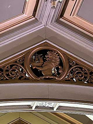 Ipswich Historic Lettering: Corn Exchange spandrels 5