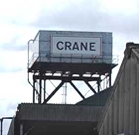Ipswich Historic Lettering: Crane tank