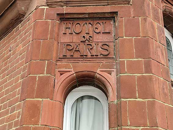 Ipswich Historic Lettering: Cromer Hotel de Paris