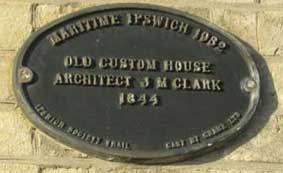 Ipswich Historic Lettering: Custom House 9 small