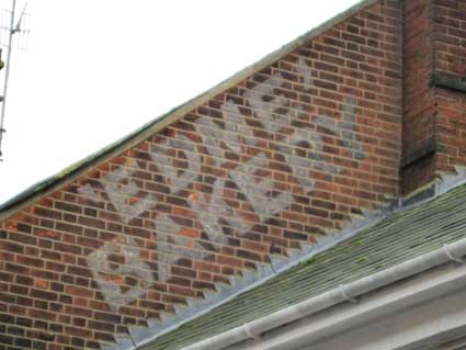 Ipswich Historic Lettering: 'Edme Bakery' sign