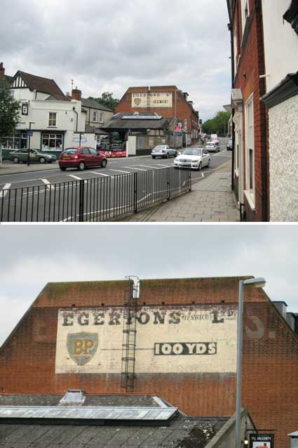 Ipswich Historic Lettering: Egertons