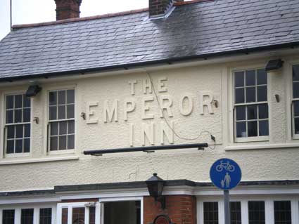Ipswich Historic Website: Emperor unveiled