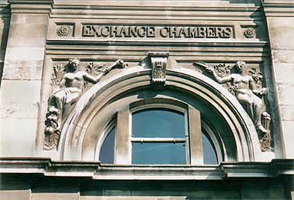 Ipswich Historic Lettering: Exchange Chambers 5