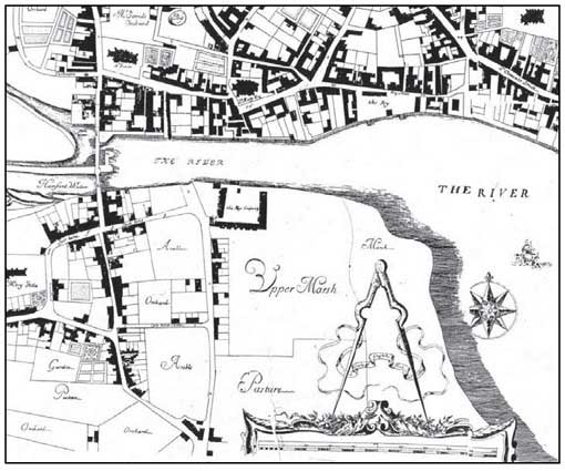 Ipswich Historic Lettering: Felaw map 2