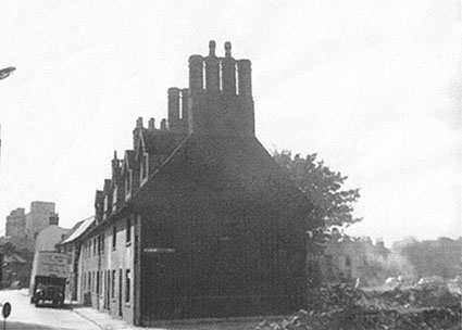 Ipswich Historic Lettering: Felaw's House demolition Wiggin 2