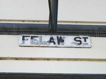 Ipswich Historic Lettering: Felaw Street 1