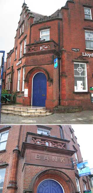 Ipswich Historic Lettering: Felixstowe Bank