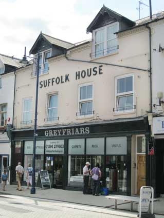 Ipswich Historic Lettering: Felixstowe Suffolk Hse 1
