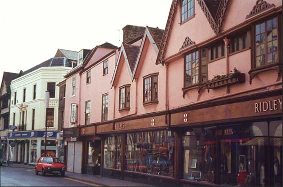 Ipswich Historic Lettering: Frederick Fish store 1979