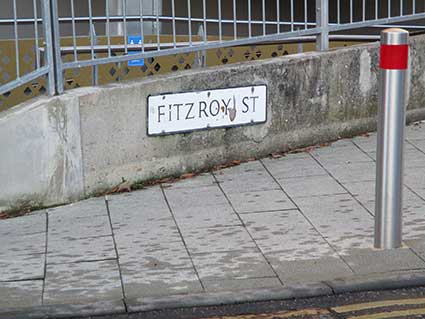 Ipswich Historic Lettering: Fitzroy Street 3