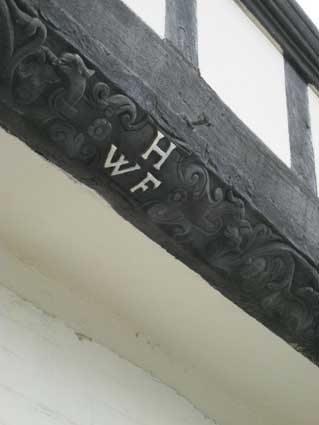 Ipswich Historic Lettering: Isaac Lord house HWF