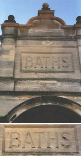 Ipswich Historic Lettering: Fore Street Baths 2