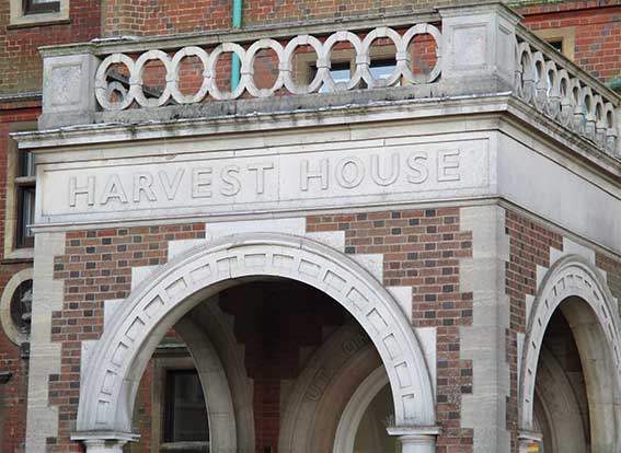 Ipswich Historic Lettering: Felixstowe Harvest House 3