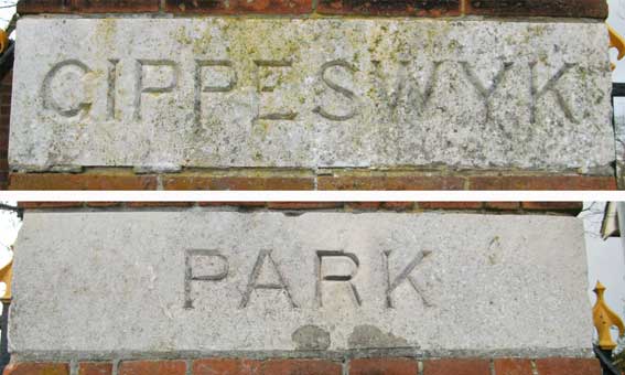 Ipswich Historic Lettering: Gippeswyk 3