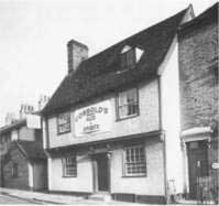 Ipswich Historic Lettering: Globe pub period pic