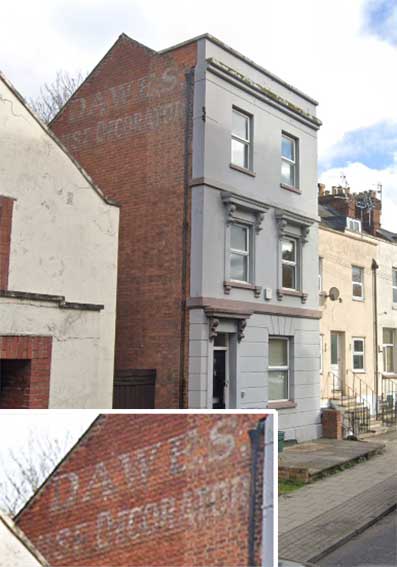 Ipswich Historic Lettering: Gloucester Dawes Decorator 1