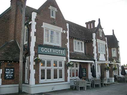 Ipswich Historic Lettering: The Golf Hotel 2