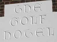 Ipswich Historic Lettering: Golf Hotel icon