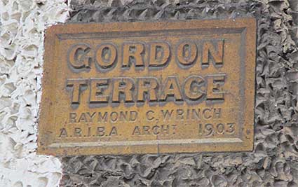 Ipswich Historic Lettering: Gordon Terrace