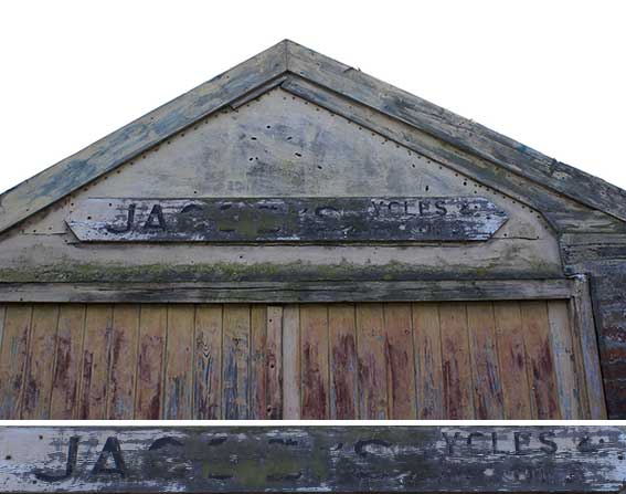 Ipswich Historic Lettering: Jacobi's, South Street