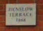 Ipswich Historic Lettering: Henslow Terrace 3
