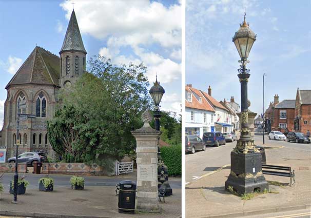 Ipswich Historic Lettering: Holt milepost