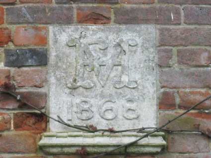 Ipswich Historic Lettering: Trinity Vicarage 1a