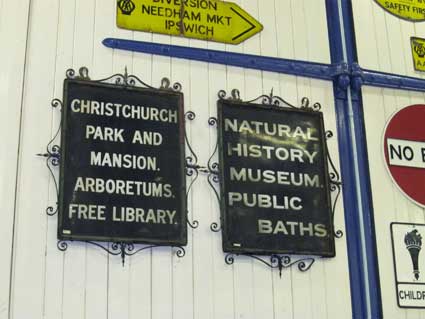 Ipswich Historic Lettering: Ipswich Transport Museum 3