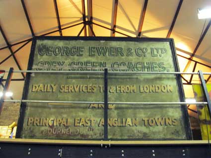 Ipswich Historic Lettering: Ipswich Transport Museum 5