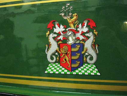 Ipswich Historic Lettering: Tram crest