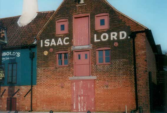Ipswich Historic Lettering: Isaac Lord 2000