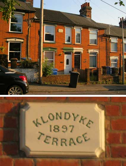 Ipswich Historic Lettering: Klondyke Terrace