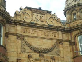 Ipswich Historic Lettering: Leeds: County Arcade 2