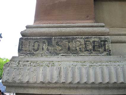 Ipswich Historic Lettering: Lion St 3