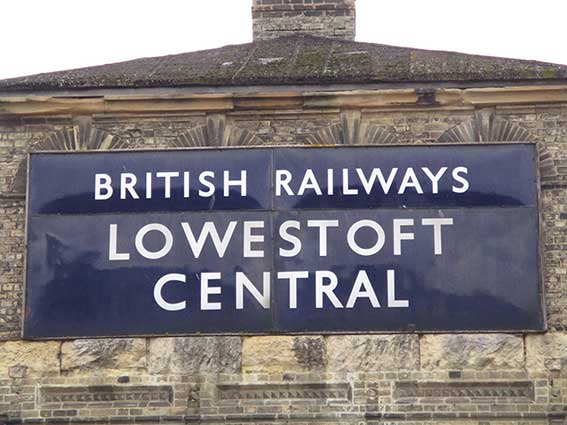 Ipswich Historic Lettering: Lowestoft