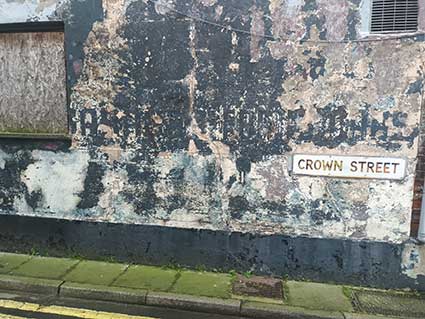 Ipswich Historic Lettering: Lowestoft Crown