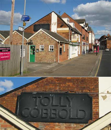 Ipswich Historic Lettering: Manningtree Tolly