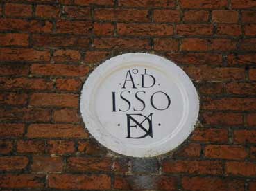 Ipswich Historic Lettering: Christchurch Mansion 5a