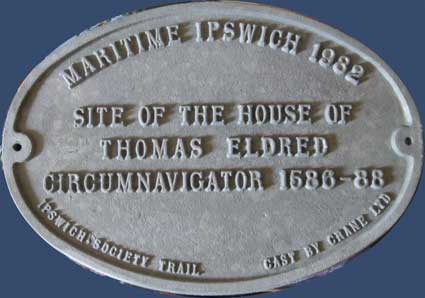 Ipswich Historic Lettering: Eldred plaque new