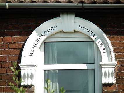 Ipswich Historic Lettering: Marlborough House