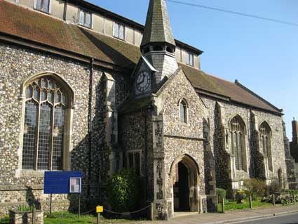 Ipswich Historic Lettering: Needham church a