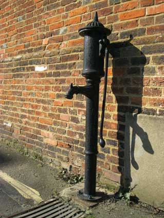 Ipswich Historic Lettering: Needham pump 2