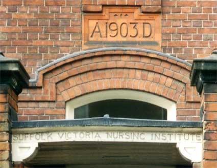 Ipswich Historic Lettering: Nursing Institute 3