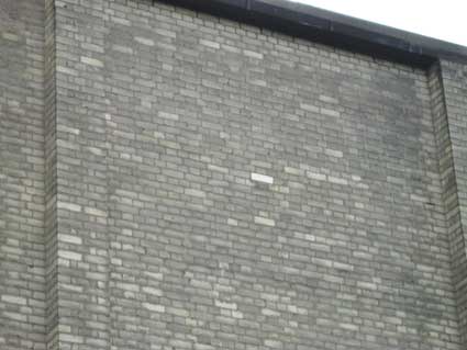 Ipswich Historic Lettering: Odeon brick 2