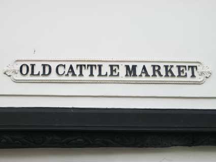 Ipswich Historic Lettering: Old Cattle Market 2