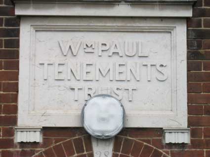 Ipswich Historic Lettering: Wm Paul Tenements Black 2