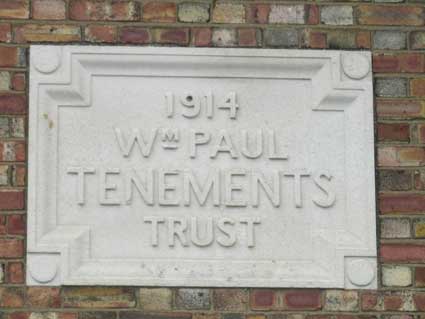 Ipswich Historic Lettering: Wm Paul Tenements Felaw 2